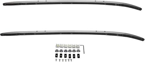 4Pcs Roof Rack Side Rails + Cross Bars for 2017-2024 Mazda CX-5 CX5 Black Aluminum Kit in Saudi Arabia