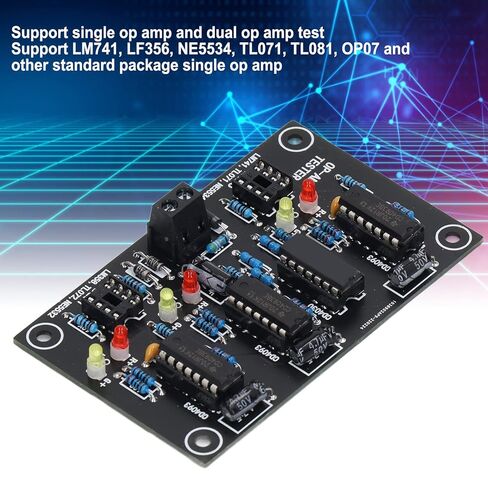 وحدة OP AMP، وحدة OP AMP مزدوجة واحدة للعثور على رقائق منخفضة السرعة الإلكترونية DC 12V لـ TL071 TL072 TL081 TL082 in Kuwait