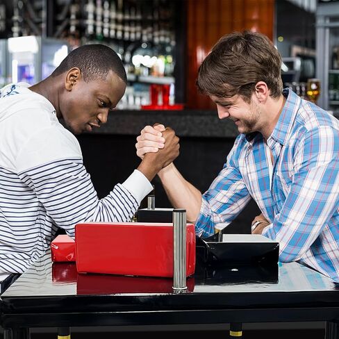 Standard Arm Wrestling Battle Table, Professional Arm Wrestling Battle Table Equipment Competition Training Arm Wrestling Table for Home Office Gym Club, Wrist Strength Competitions and Fitness Games in Saudi Arabia