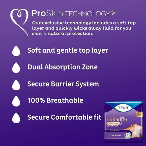 ملابس داخلية تينا إنتيمايتس الليلية، مقاس XL، 12 قطعة - 4 عبوات في كل علبة. in Kuwait