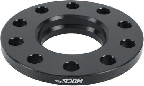 MOCA 12mm Wheel Spacer 5x120 Hubcentric Wheel Spacers (72.56mm Bore) Compatible with BMW E87 E46 E90 M5 M6 M Coupe (Black, Pack of 2) in Saudi Arabia