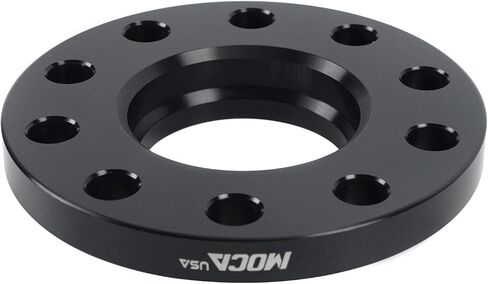 MOCA 12mm Wheel Spacer 5x120 Hubcentric Wheel Spacers (72.56mm Bore) Compatible with BMW E87 E46 E90 M5 M6 M Coupe (Black, Pack of 2) in Saudi Arabia