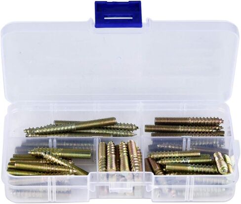 Double Ended Screw, Dowel Screw, Hanger Bolt, M5 Double Ended Screw Hanger Bolt Furniture for Woodworking in Kuwait