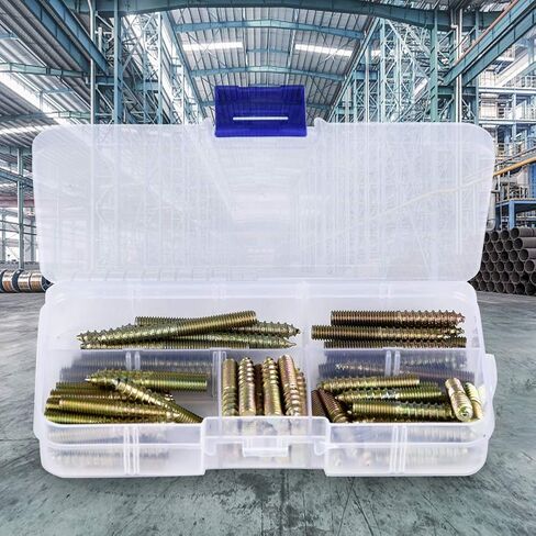 Double Ended Screw, Dowel Screw, Hanger Bolt, M5 Double Ended Screw Hanger Bolt Furniture for Woodworking in Kuwait