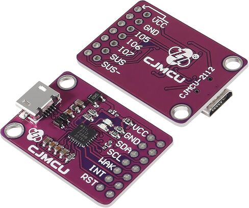 2 قطعة CP2112 لوحة التصحيح USB إلى محول تسلسلي USB2.0 I2C وحدة الاتصالات 2.0 المصغّر USB 2112 طقم تقييم USB إلى SMBus API مواصفات وحدة محول تسلسلي متعددة الوظائف in Saudi Arabia
