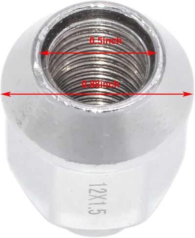 5Pcs M12x1.5 Wheel Lug Stud Compatible for Dodge Avenger 2008-2014 Journey 2009-2020 Chrysler Town & Country 2008-2016 Grand Caravan 2021 Jeep Compass Patriot 2008-2013 in Saudi Arabia