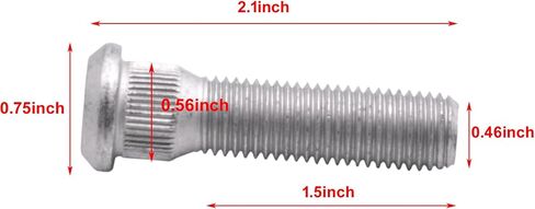 5Pcs M12x1.5 Wheel Lug Stud Compatible for Dodge Avenger 2008-2014 Journey 2009-2020 Chrysler Town & Country 2008-2016 Grand Caravan 2021 Jeep Compass Patriot 2008-2013 in Saudi Arabia
