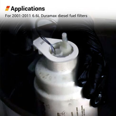 EWK 34350 مفتاح مستشعر المياه، مفتاح فلتر الوقود لمحركات الديزل Chevy/GMC 2001-2011 6.6L Duramax in Kuwait