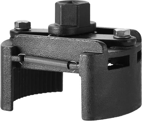 ATPEAM Oil Filter Wrench Removal Tool Universal Oil Filter Spanner Remover Adjustable Filter Housing Removal Tool 1/2'' Drive 2.36''/60mm-3.15''/80mm 2 Jaws Cast Steel Fuel Filter Remover (60-80mm) in Saudi Arabia
