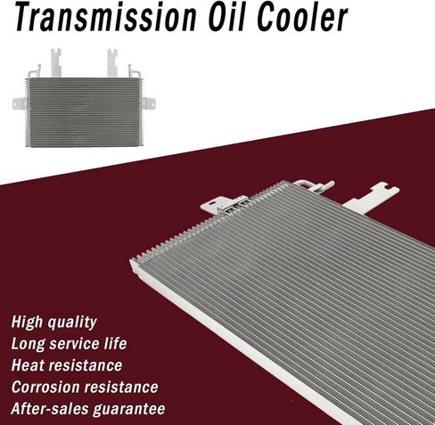 Transmission Oil Cooler Fit for 1999-2003 Ford F250, F350, Excursion, Econoline E-Series 7.3L Powerstroke in Kuwait