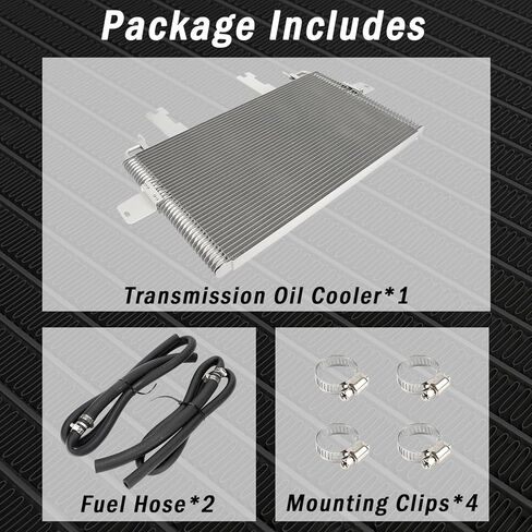 Transmission Oil Cooler Fit for 1999-2003 Ford F250, F350, Excursion, Econoline E-Series 7.3L Powerstroke in Kuwait