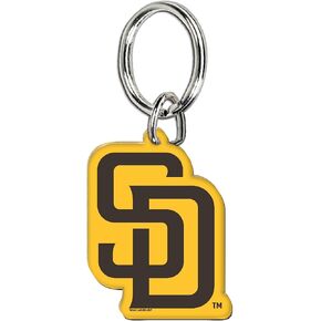 WinCraft MLB 18914010 San Diego Padres Premium Acrylic Key Ring in Kuwait