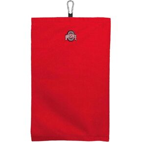 NORTHWEST Ohio State Buckeyes NCAA Team Logo Micro Fiber Tri-Fold Golf Towel 16 x 24 Inches in Kuwait