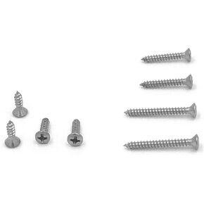 #4 Phillips Oval Head Sheet Metal Screws 18-8 Stainless Steel (100, #4 x 3/4") in Kuwait
