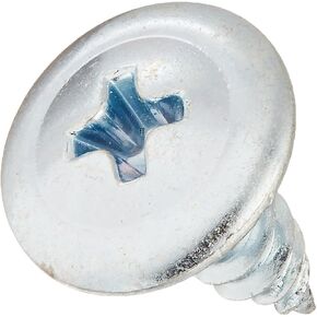 L.H. Dottie KW812 Metal Piercing Screw Wafer Head, Phillips, No.8 by 1/2-Inch Length, Zinc Plated, 100-Pack in Saudi Arabia
