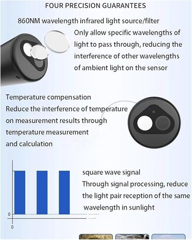 Water Quality Turbidity Sensor Electrode Online Sludge Concentration Meter Suspended Matter Sewage Analysis Turbidity Meter in Kuwait