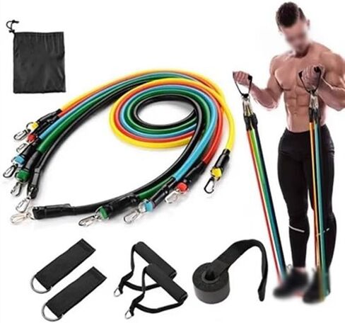 Resistance Rope Fitness Elastic Band Training Men Women in Kuwait