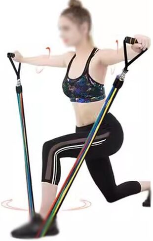 Resistance Rope Fitness Elastic Band Training Men Women in Kuwait