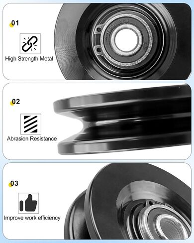 90040 Carriage Wheel Kit Compatible with Tranzsporter TP250 TP400 Ladder Hoist, Roofing Ladder Hoist Part for Roofing Shingle Material in Kuwait