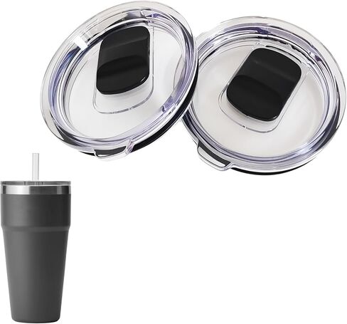 26 oz Replacement Lid for Yeti, No BPA Tumbler Lids 26 oz for Yeti 2Pack in Kuwait