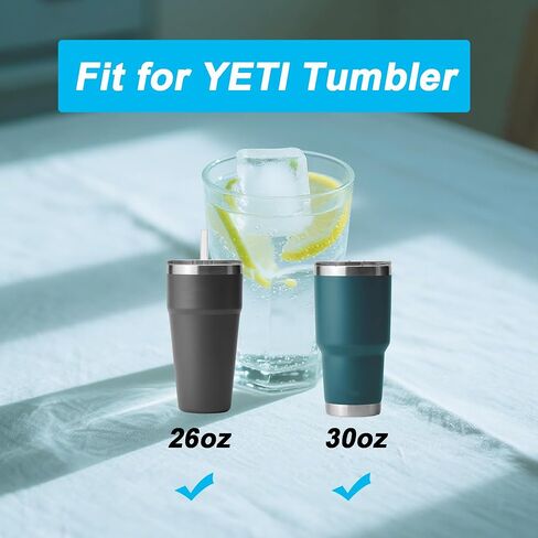 26 oz Replacement Lid for Yeti, No BPA Tumbler Lids 26 oz for Yeti 2Pack in Kuwait