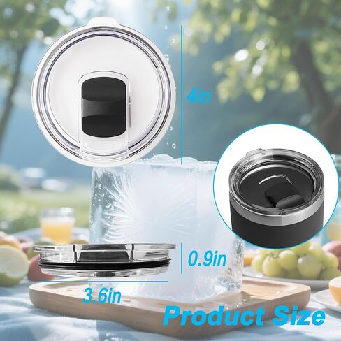 26 oz Replacement Lid for Yeti, No BPA Tumbler Lids 26 oz for Yeti 2Pack in Kuwait