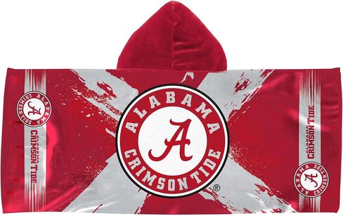 منشفة من الألياف الدقيقة بغطاء للرأس من Northwest Alabama Crimson Tide NCAA Cross Out للشباب مقاس 22 × 51 بوصة in Kuwait