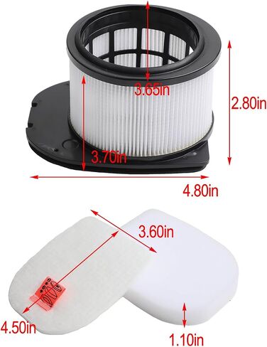 Replacement Filter Kit For Shark IZ862H IZ562H UZ565H IZ540H IZ840 IZ800 Pro Cordless Vacuum Cleaner Parts,4 Pieces Main Brush in Kuwait
