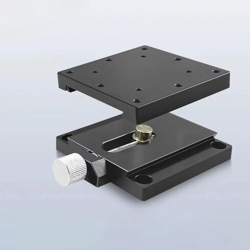 iDili LWFX60-L XY محور المرحلة الخطية اليدوية - محرك برغي الرصاص الدقيق، طاولة منزلقة متوافقة 60 × 60 مم، سفر ± 9 مم in Kuwait