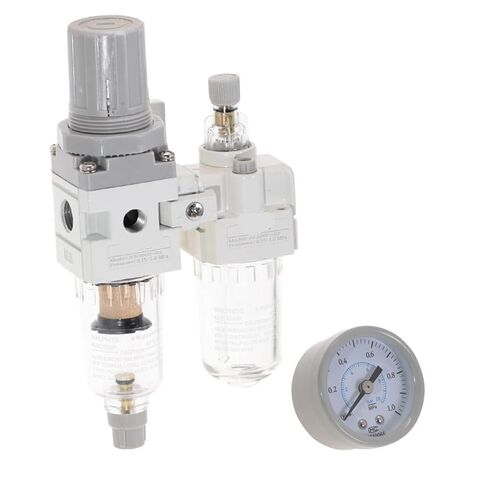 Air Filter Regulator Oil Water Separator Trap Valve Automatic Drain AC2010-02 1Pcs in Kuwait
