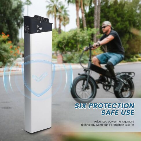 Long Range Fit For lectric XP 3.0 Battery 48V 10.4Ah 14Ah Ebike Batteria Folding Electric Bike Battery compatibel with Jasion EB7 2.0 Actbest Foldable Ebike Electric Bicycle (48v14Ah xp3.0) in Kuwait
