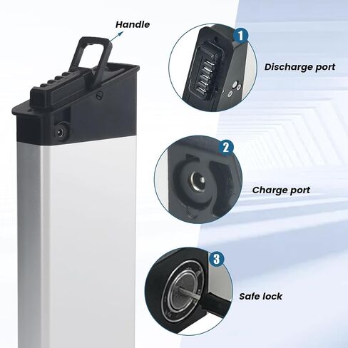 Long Range Fit For lectric XP 3.0 Battery 48V 10.4Ah 14Ah Ebike Batteria Folding Electric Bike Battery compatibel with Jasion EB7 2.0 Actbest Foldable Ebike Electric Bicycle (48v14Ah xp3.0) in Kuwait
