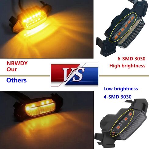 4Pcs LED Grille Lights Waterproof Amber LED Front Grille Lamp for Toyotaa Grille Light 2016-2019 Tacoma TRD Pro Grille with Wiring Harness Fuse Adapter… in Saudi Arabia