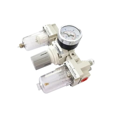 AC2000-02 AC3000-03 AC4000-04 Air Source Processor Regulator Compressor Filter Oil Separator 1Pcs(AC2000-02,Copper Filter) in Kuwait