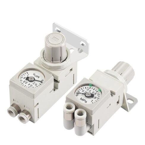 Miniature Pressure Regulating Valve ARM10-06 ARM10-08 ARM10F2-20 Reducing Regulator 1Pcs(ARM10-08BG) in Kuwait