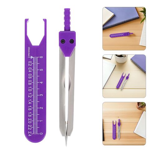 Electrocardiogram Measuring Tool with Precision Machined Calipers and Ruler, Heartbeat Interval and Heart Rate Calipers for Students, Nurses, and Cardiologists in Kuwait