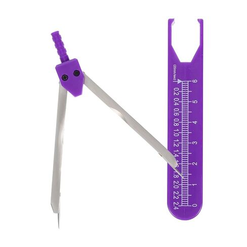 Electrocardiogram Measuring Tool with Scale Caliper Ruler, High Precision EKG Calipers for Cardiologist and Student Use, Heart Rhythm Strip Analyzer for Cardiac Care in Kuwait