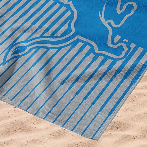 Northwest Detroit Lions NFL Progression Jacquard Beach Towel 36 x 72 Inches in Kuwait