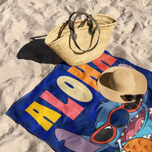 Northwest NHL Disney Microfiber Beach Towel, Lightweight Quick Dry Absorbent Bath Pool Swim Travel Gear, 30 x 60 Inches in Kuwait