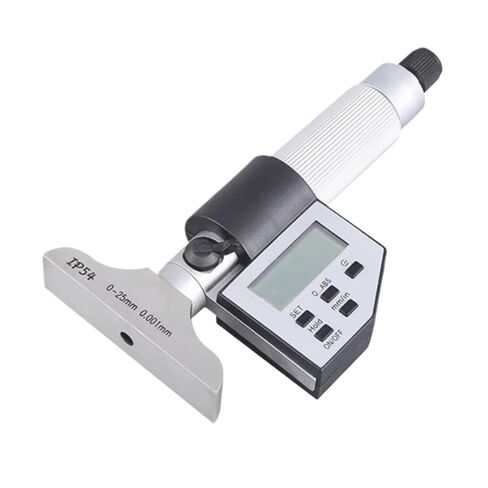 Depth Micrometer 0-25 0-50 0-100 0-200 0-150mm/0.01 Bridge Length 63mm Stainless Steel Calipers Spherical Probe(6,0-150mm 6 Rod) in Kuwait