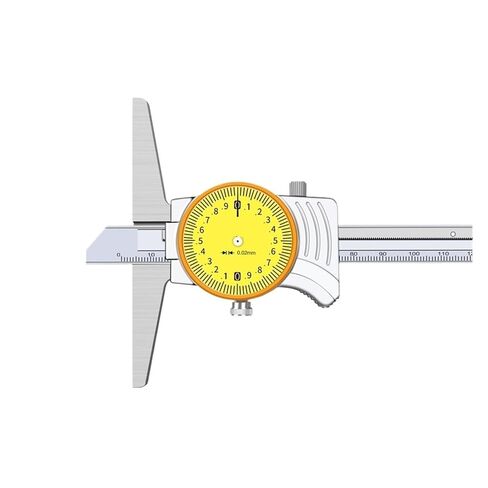 Vernier Depth Caliper Dial Depth Gages 0-150 0-200 0-300 Depth Gage gage(0-150mm-L100mm) in Kuwait