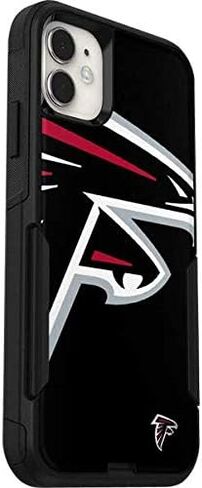 ملصق Skinit متوافق مع OtterBox Commuter iPhone 11 - تصميم شعار كبير مرخص رسميًا من NFL Atlanta Falcons in Kuwait