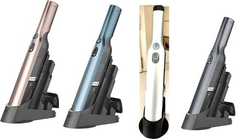 مكنسة Shark WV201 WANDVAC المحمولة خفيفة الوزن بوزن 1.4 رطل مع شفط قوي، قاعدة شحن، كوب غبار فارغ وقابل للفصل بلمسة واحدة (WV201BLK أسود) (متجدد) in Kuwait