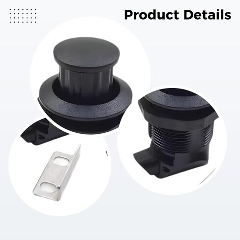 Push-to-Close Latches for Rvs, 2-Piece Set, 1.5 in Cabinet Door Locks in Kuwait