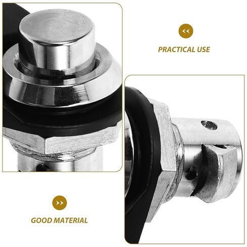 Push Button Latch Zinc Alloy Round Head Push-to-Close Lock for Industrial Electrical Cabinet Door Marine Boat Latch Hinges Tool Box Lock in Kuwait