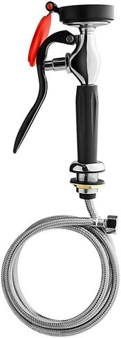 Adjustable Hose Eye Washer, Emergency Eyewash Station Handheld Shower with 1.5m Stainless Steel Hose for Lab and Industrial Use, Double Nozzle in Kuwait