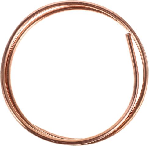 Zerodeko Copper Tube 5mm Od X 4mm Id Seamless Pure Copper Coil 1m for Refrigeration Ac System Hvac DIY Projects in Kuwait