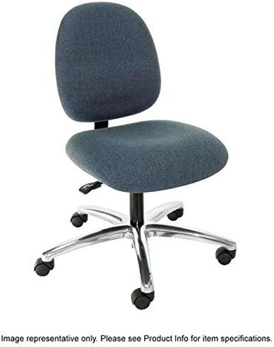 Series 20 STD Fabric, 20" Wide Seat, Desk Height Chair Adjustable H 17"-22" in Kuwait