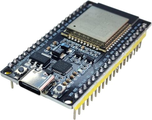 ESP32 Development Board 38 Pin Wide Version ESP-WROOM-32 with USB Type-C CP2102, Dual Core WiFi Bluetooth Microcontroller Compatible with Arduino IDE in Kuwait