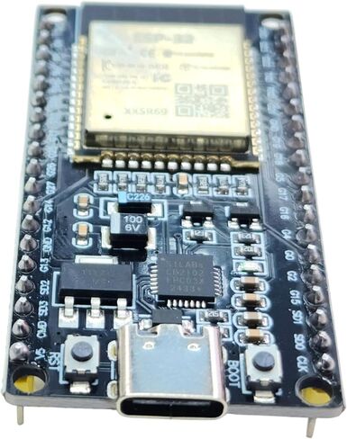 ESP32 Development Board 38 Pin Wide Version ESP-WROOM-32 with USB Type-C CP2102, Dual Core WiFi Bluetooth Microcontroller Compatible with Arduino IDE in Kuwait